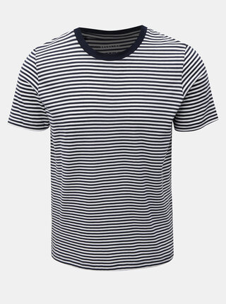 Bielo–modré pruhované tričko Selected Homme Perfect