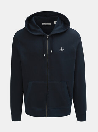 Tmavě modrá mikina na zip Original Penguin