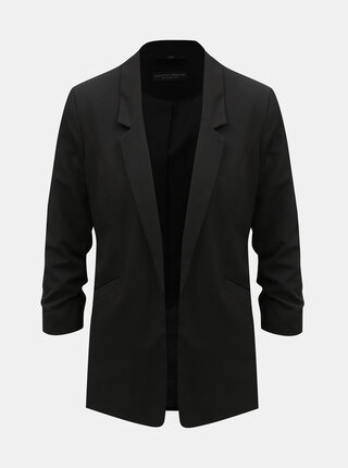 Čierne sako s 3/4 rukávom Dorothy Perkins