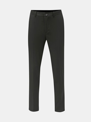 Černé tapered fit kalhoty Selected Homme Paul