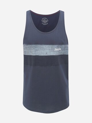 Maiou albastru inchis cu imprimeu Jack & Jones Shakedowns
