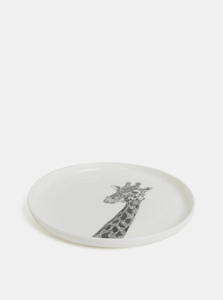 Farfurie din portelan cu motiv girafe Maxwell & Williams