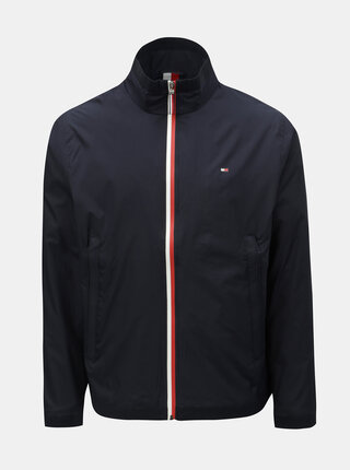 Tmavě modrá pánská voděodpudivá bunda Tommy Hilfiger