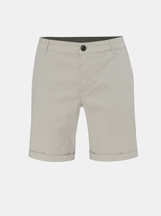 Pantaloni scurti gri deschis chino Selected Homme Paris