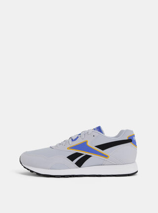 Svetlosivé pánske tenisky s detailmi v semišovej úprave Reebok Classic Rapide