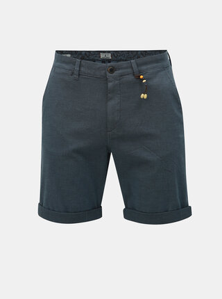 Tmavomodré chino kraťasy Jack & Jones Kenzo