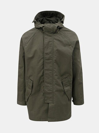 Jacheta parka kaki Burton Menswear London
