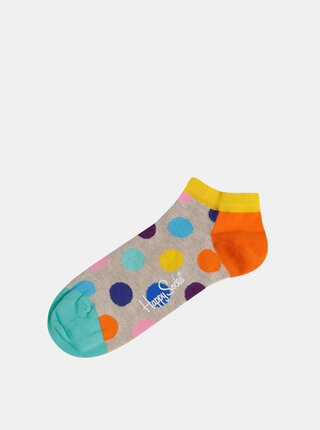 Barevné puntíkované ponožky Happy Socks