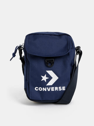 Tmavomodrá crossbody taška s potlačou Converse
