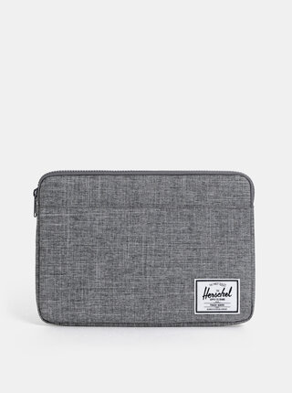 Šedý žíhaný obal na notebook Herschel Supply 13" Anchor