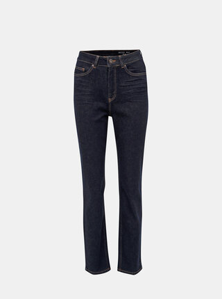 Tmavomodré slim fit rifle Noisy May Lizzie