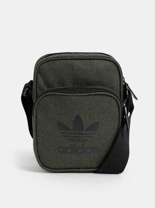 Tmavě zelená crossbody taška adidas Originals