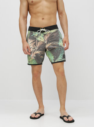 Costum de baie barbatesc cu model verde-gri O'Neill Ocean