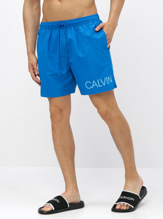 Modré pánske plavky Calvin Klein Underwear