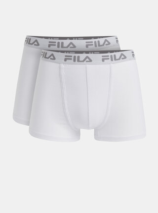Sada dvou bílých boxerek FILA