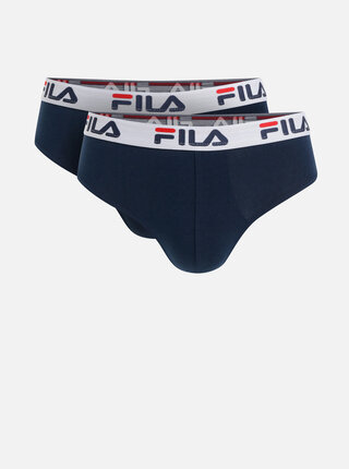 Sada dvou tmavě modrých slipů FILA