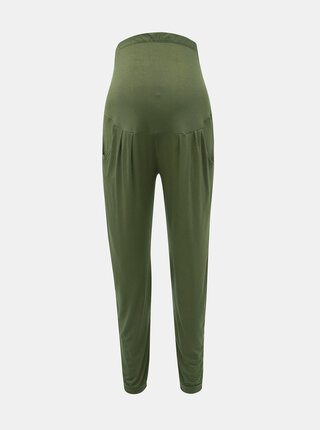 Khaki těhotenské basic tepláky Dorothy Perkins Maternity