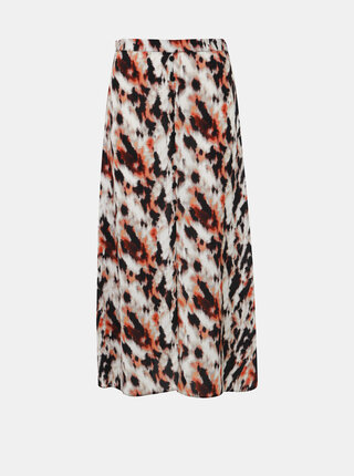 Béžová vzorovaná maxi sukně Dorothy Perkins