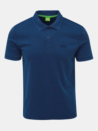 Modré polo tričko Feedback