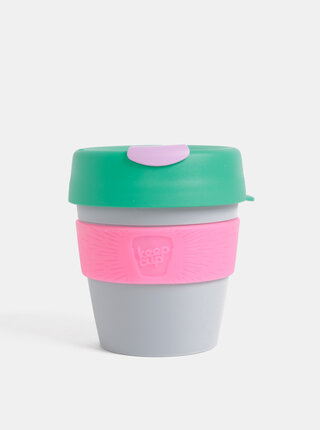 Zeleno-šedý cestovný hrnček KeepCup Original small 227 ml