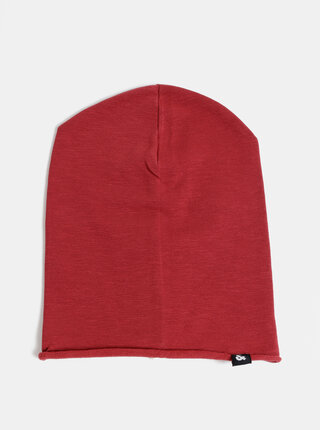 Červená čepice Jack & Jones Washed