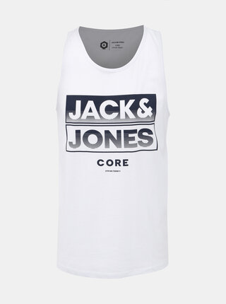 Biele tielko s potlačou Jack & Jones Lee