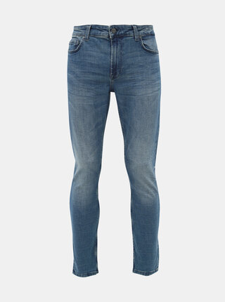 Modré skinny fit džíny ONLY & SONS Warp