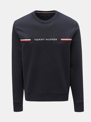 Tmavě modrá pánská mikina Tommy Hilfiger