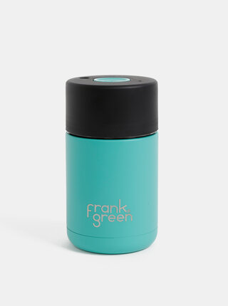 Černo-zelený nerezový cestovní hrnek Frank Green 295 ml