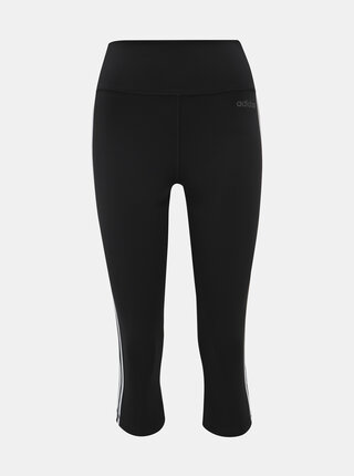 Černé dámské 3/4 legíny adidas CORE