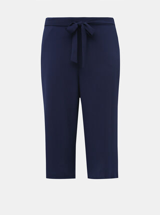 Tmavě modré culottes M&Co Plus