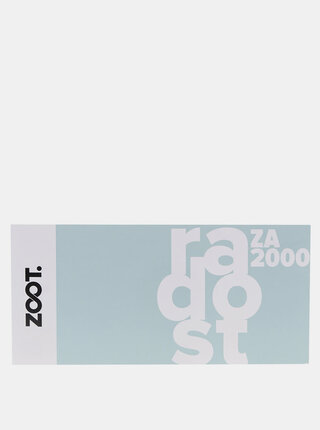 Dárkový poukaz na ZOOT v hodnotě 2 000 Kč