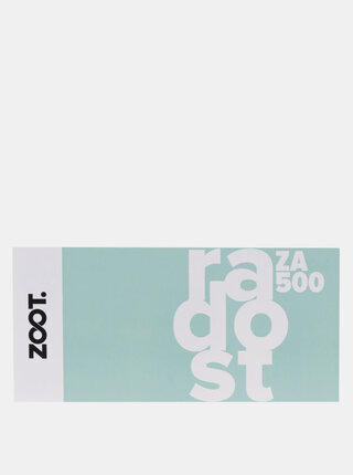 Dárkový poukaz na ZOOT v hodnotě 500 Kč