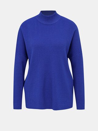 Modrý basic rolák Selected Femme Philua