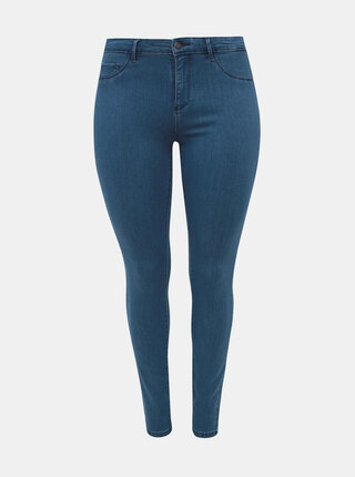 Modré push up skinny fit rifle ONLY CARMAKOMA Thunder