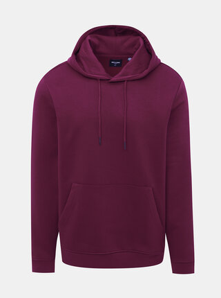 Vínová basic mikina ONLY & SONS Noaquin
