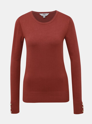 Cihlový svetr Dorothy Perkins Tall