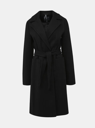 Černý kabát Dorothy Perkins Tall