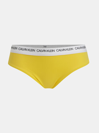 Slip de baie galben de dama Calvin Klein Underwear