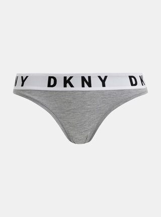 Šedé kalhotky DKNY