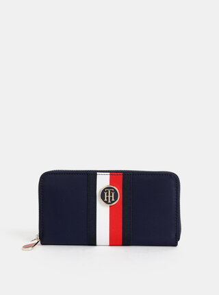 Tmavomodrá dámska peňaženka Tommy Hilfiger Poppy