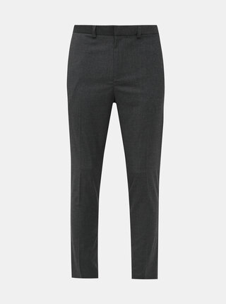 Šedé kalhoty Burton Menswear London