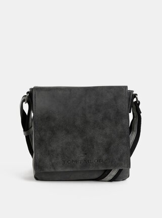 Tmavě šedá pánská crossbody taška Tom Tailor Nils