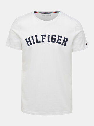 Bílé pánské tričko s potiskem Tommy Hilfiger