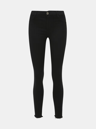 Čierne skinny fit rifle Dorothy Perkins Frankie