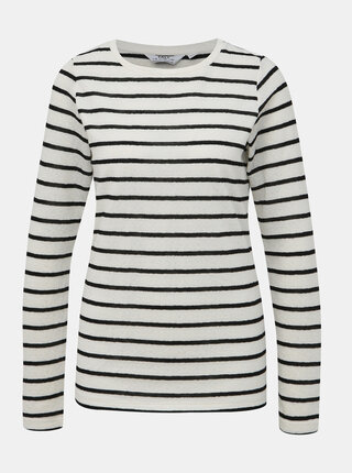 Bílé pruhované tričko Dorothy Perkins Tall