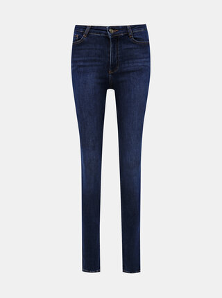 Modré skinny fit rifle Dorothy Perkins Tall