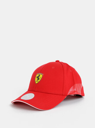 Červená kšiltovka Puma Scuderia Ferrari