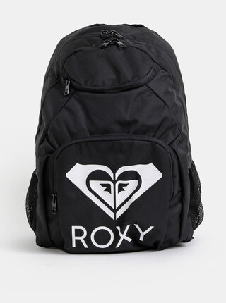 Čierny batoh s potlačou Roxy Shadow Swell 24 l