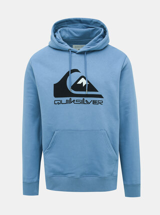 Modrá mikina s potlačou Quiksilver